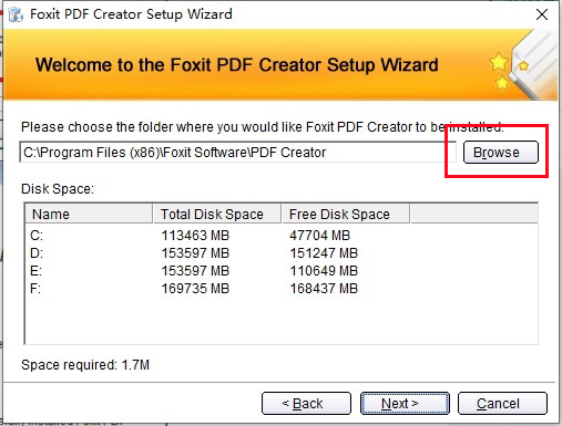 Foxit PDF Creator 3.1.0.1210