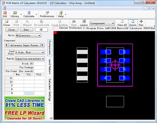 PCB matrix LP Calculator   2010